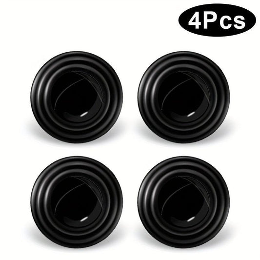 4 Pcs Car Silicone Shock Pad Sound Insulation Buffer Gasket