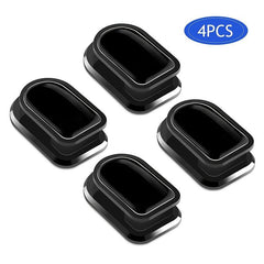 4pcs Mini Car Paste Hook Mask Holder Dashboard Hanging Strong Adhesive Hooks
