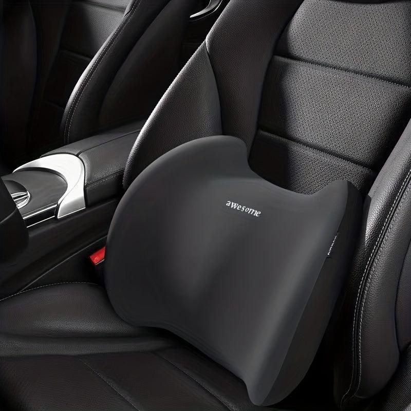 Car Headrest Memory Foam Support Cushion Universal Comfortable Lumbar Pillow