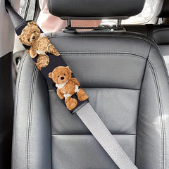 Cartoon Bear Car Seat Belt Shoulder Protector