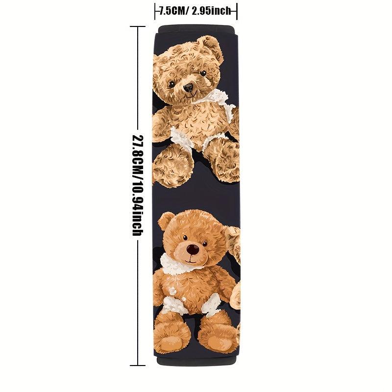 Cartoon Bear Car Seat Belt Shoulder Protector