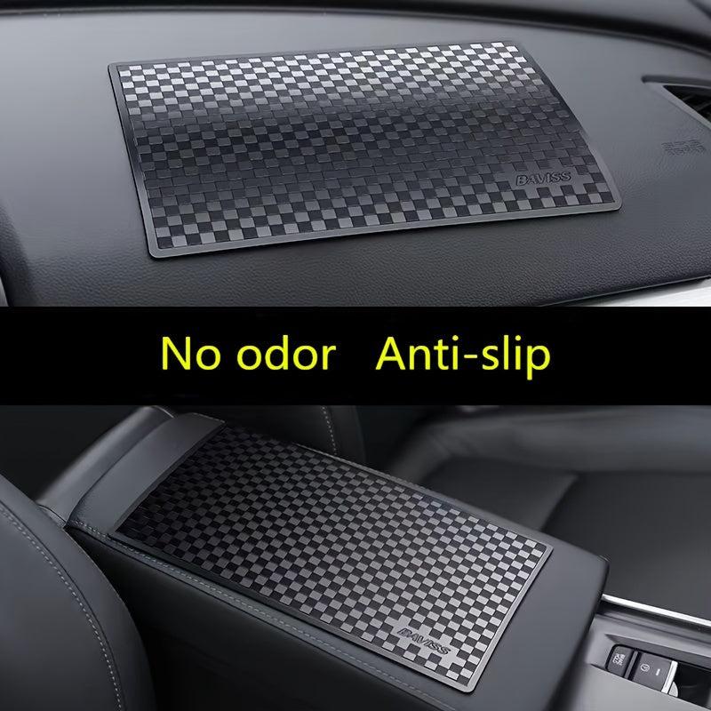 Car Dashboard Non Slip Rubber Mat for Phones Sunglasses Keys