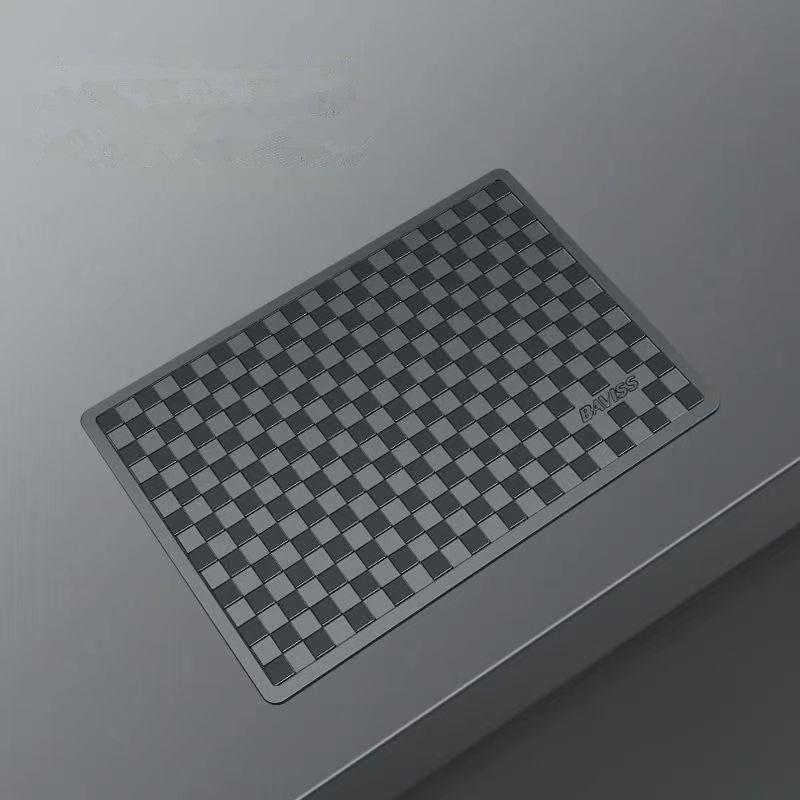 Car Dashboard Non Slip Rubber Mat for Phones Sunglasses Keys