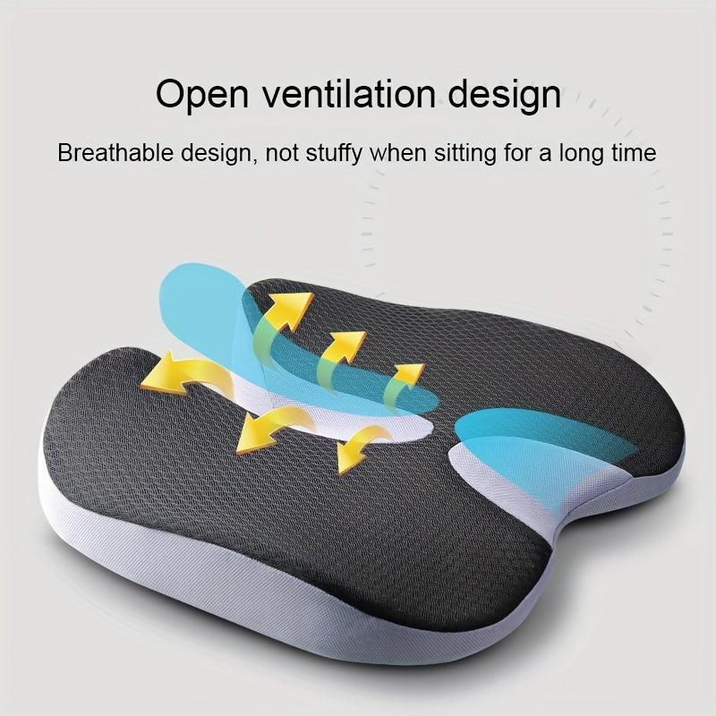Memory Foam Car Booster Office Chair Cushion