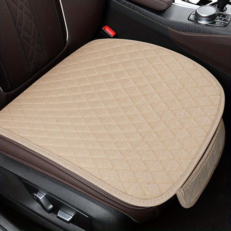 Car Seat Cushion Cover Non slip Linen Car Seat Protector Universal