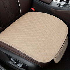 Car Seat Cushion Cover Non slip Linen Car Seat Protector Universal