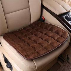 Plush Car Seat Cushion Non Slip Seat Protector Pad