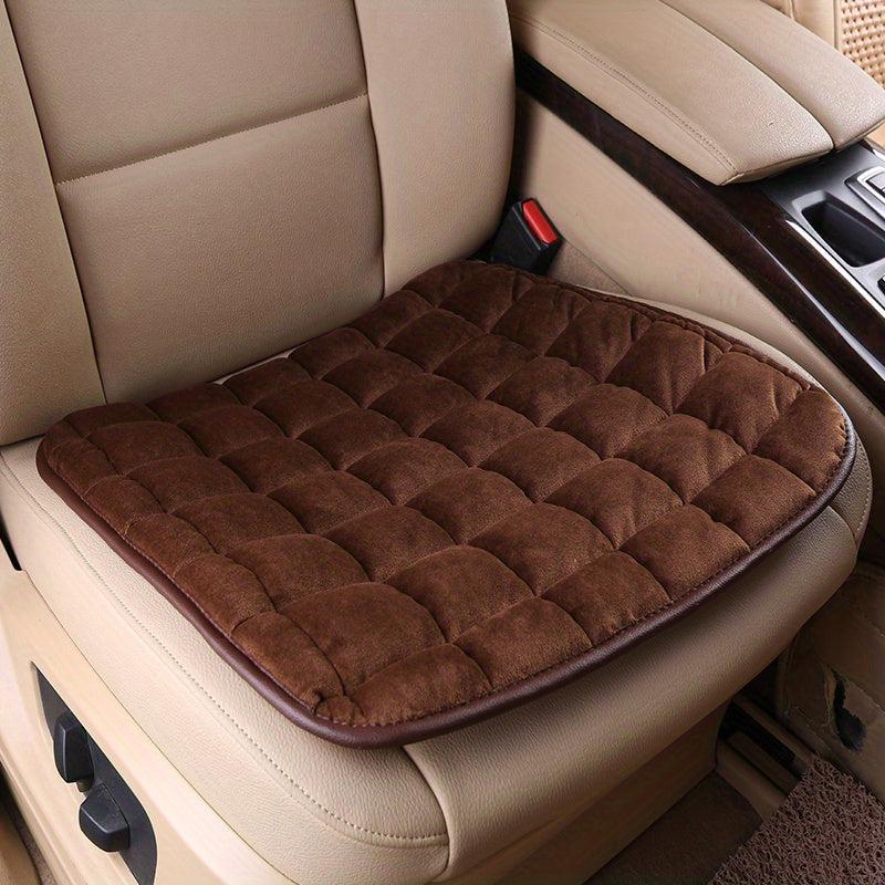 Plush Car Seat Cushion Non Slip Seat Protector Pad