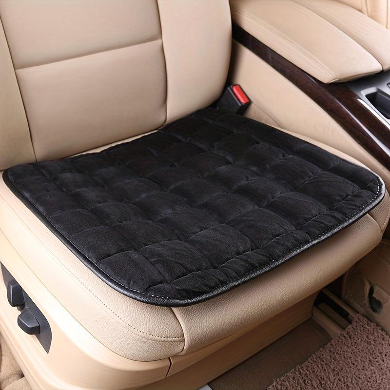 Plush Car Seat Cushion Non Slip Seat Protector Pad