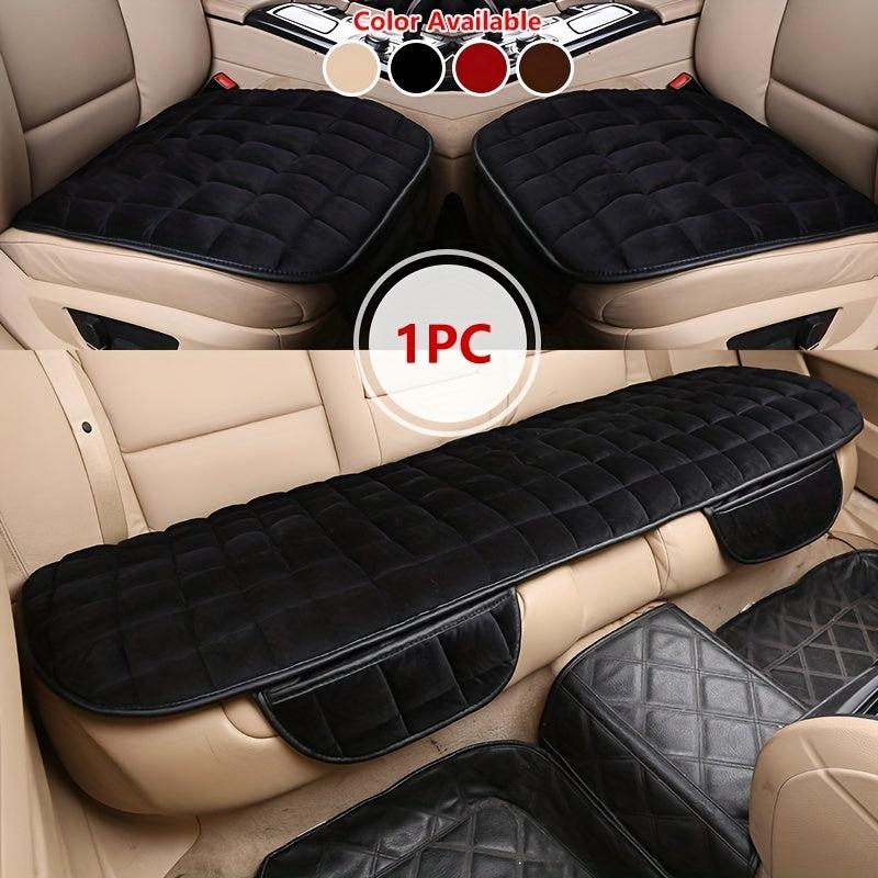 Plush Car Seat Cushion Non Slip Seat Protector Pad