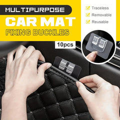 Car Fastener Floor Mat Clip Self Adhesive Carpet Clips Fixing Hooks