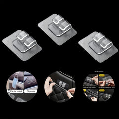 Car Fastener Floor Mat Clip Self Adhesive Carpet Clips Fixing Hooks