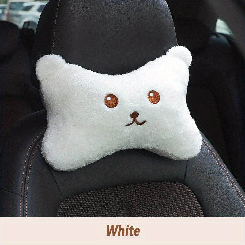 Cartoon Car Headrest & Waist Rest Set