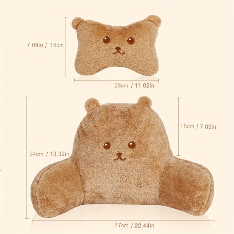 Cartoon Car Headrest & Waist Rest Set