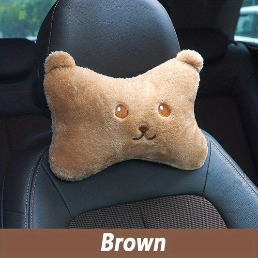 Cartoon Car Headrest & Waist Rest Set