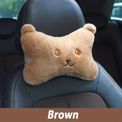 Cartoon Car Headrest & Waist Rest Set