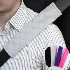 Soft Plush Seat Belt Covers for Car Upgrade