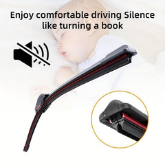 1pc GM Windshield Wiper Blades Soft Double layer Rubber