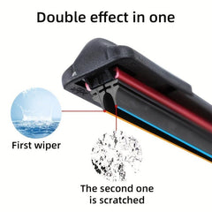 1pc GM Windshield Wiper Blades Soft Double layer Rubber