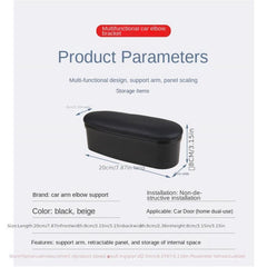 Universal Car Armrest with Storage Box for Comfort