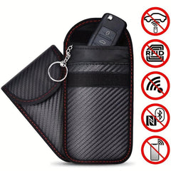 WESSLECO Faraday Car Key Case FOB Signal Blocker Bag