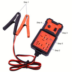 12V 4/5 Pin Automotive Relay Tester with Clips