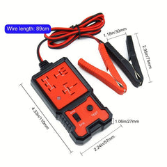 12V 4/5 Pin Automotive Relay Tester with Clips