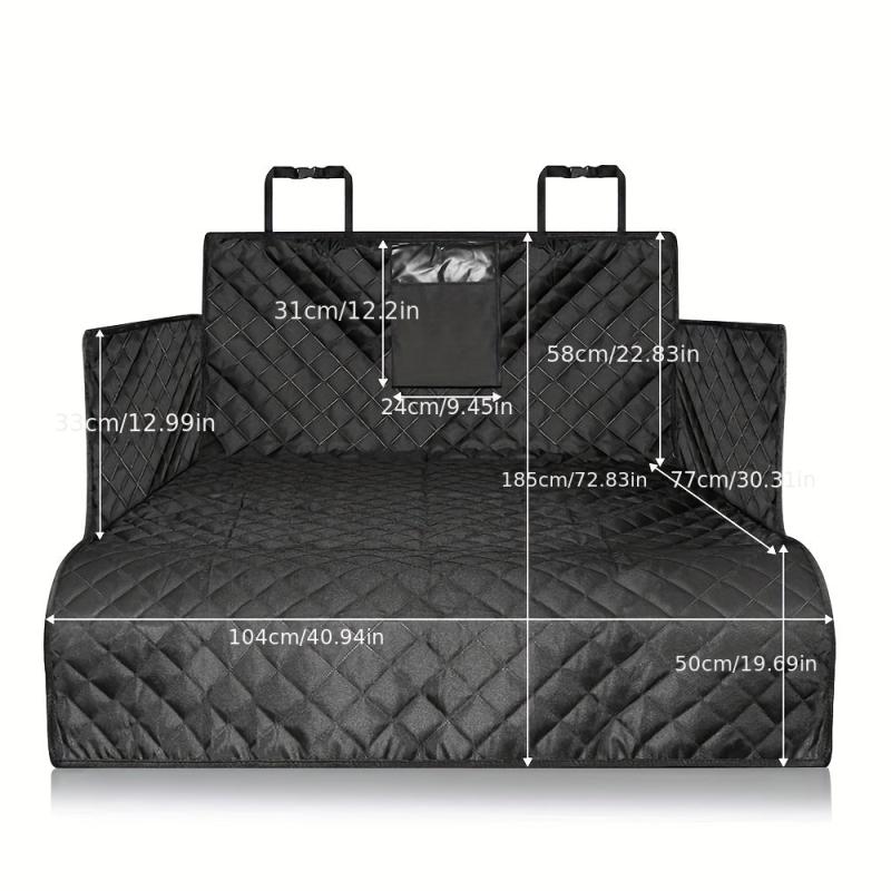 SUV Ultrasonic Trunk Mat Waterproof Trunk Protection Mat Extended Car Pet Mat