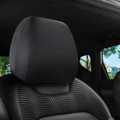 Car Seat Headrest Elastic Cover Dustproof Anti Fouling SUV Train Computer Seat