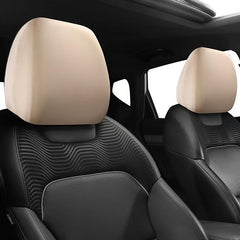 Car Seat Headrest Elastic Cover Dustproof Anti Fouling SUV Train Computer Seat