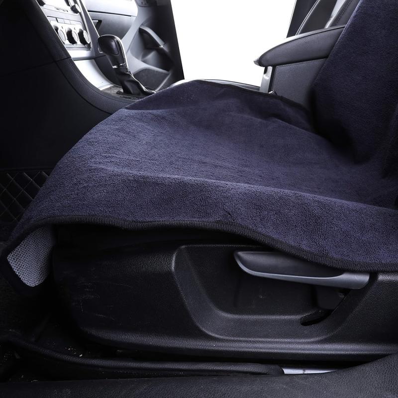 Sweat Towel Car Seat Cover for Gym Athletes Fitness Workout Auto Seat Pet Protec