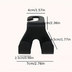 1pc Car Seat Back Hook Car Mobile Phone Holder Hook