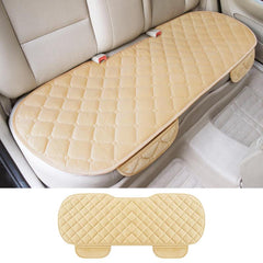 Plush Car Back Seat Cover Rear Protector Mat Auto Chair Cushion
