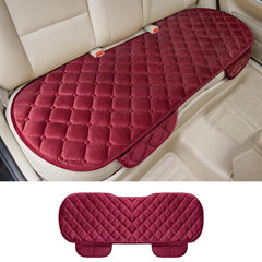 Plush Car Back Seat Cover Rear Protector Mat Auto Chair Cushion