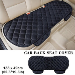 Plush Car Back Seat Cover Rear Protector Mat Auto Chair Cushion
