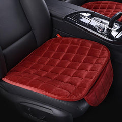Car Seat Cushion Memory Silk Wadding Non Slip Rubber Bottom With Storage Pouch