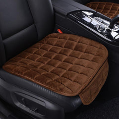Car Seat Cushion Memory Silk Wadding Non Slip Rubber Bottom With Storage Pouch