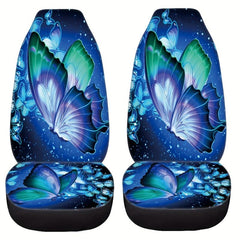 Car Seat Cover Big Butterfly Print