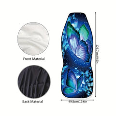 Car Seat Cover Big Butterfly Print
