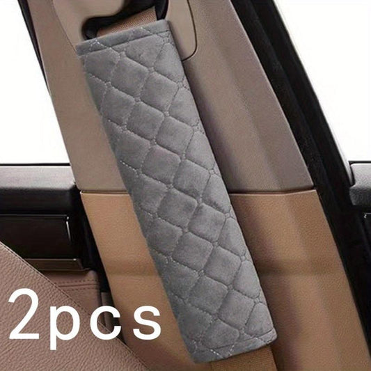 2pcs Car Seat Belt Pads Cover for Comfortable Driving