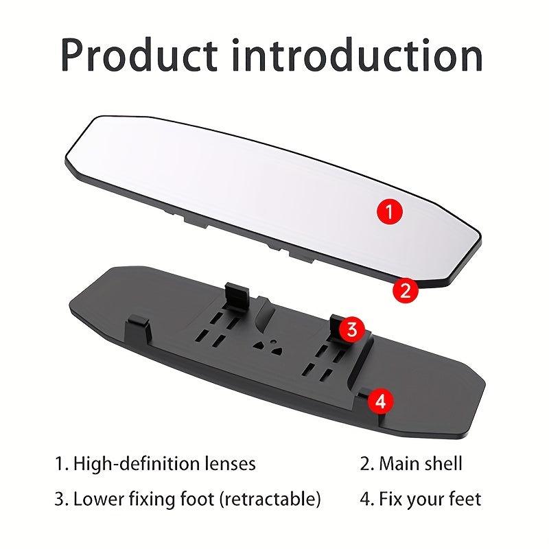 Wide Field Automotive Reversing Mirror for Cars SUVs Trucks and Van