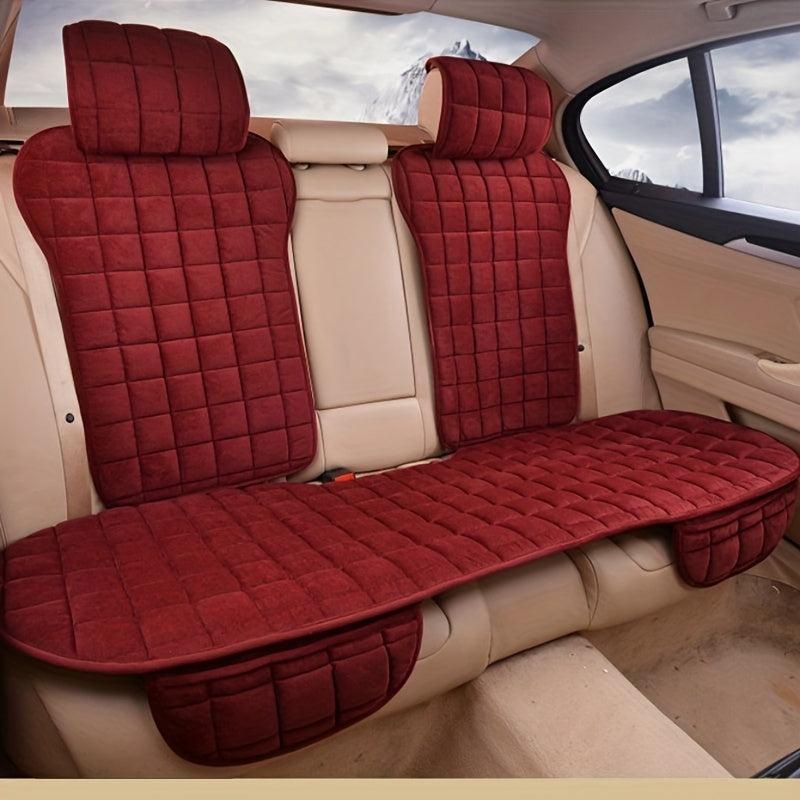 Winter Thickened Warm Car Seat Crystal Velvet Comfortable