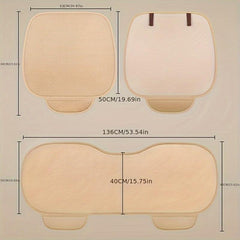 Winter Thickened Warm Car Seat Crystal Velvet Comfortable