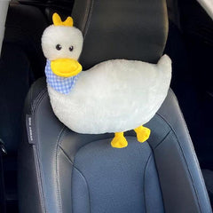 Cartoon Car Headrest Pillow Neck Support Duck Love Back Waist Pillow