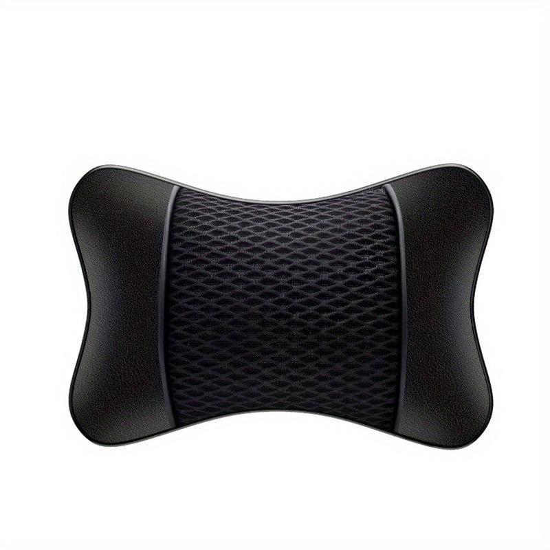 Universal Car Neck Pillows PU Leather Pack Headrest - Soft & Comfortable