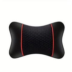 Universal Car Neck Pillows PU Leather Pack Headrest - Soft & Comfortable