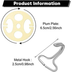 Car Seat Cover Plum Plate Hooks 24pcs Set