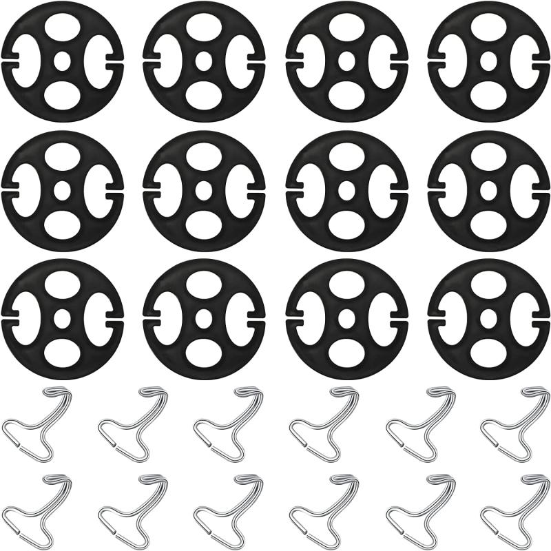 Car Seat Cover Plum Plate Hooks 24pcs Set