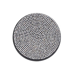 Diamond Inlaid Car Cup Pad Silicone Anti Slip Insulation Car Full Artificial Dia