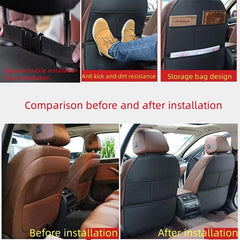 Car Seat Back Anti-kick Pad, Rear Seat Protection Pad